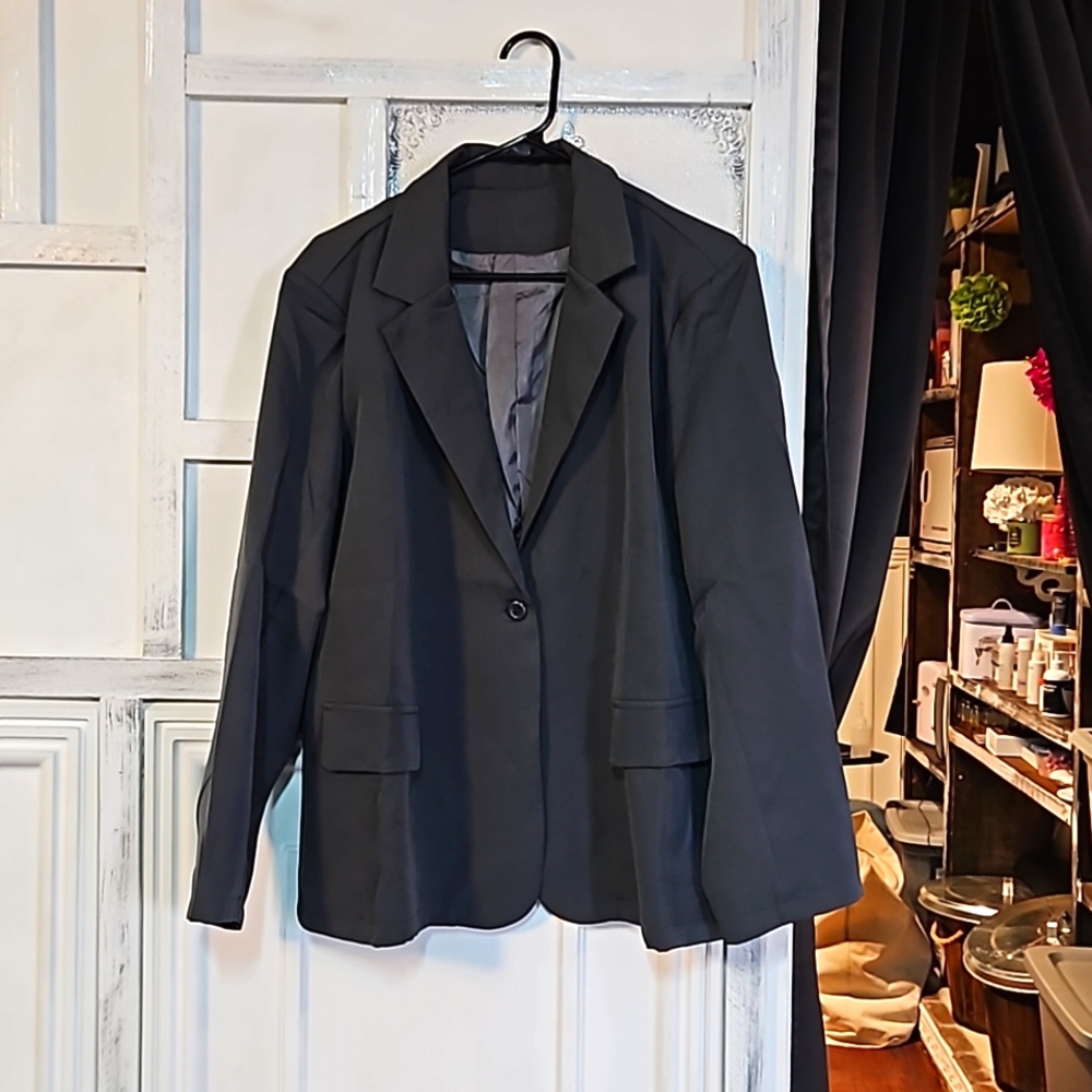 Women's Charcoal Blazer